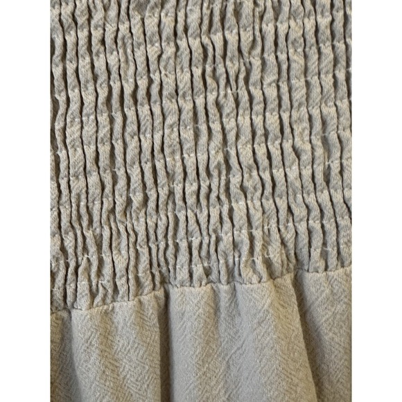 Gouchos Emery Rose SzS 100%cotton Tan Wide Leg Zand Waist Band 3.5 I 23 L32 NICE - Picture 9 of 11